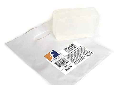2kg (1kg + 1kg) Base Jabón de glicerina transparente sin SLS, Forbury Direct Super Clear Soap Base