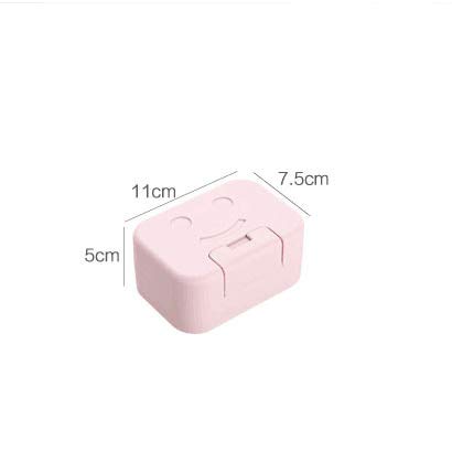 3 PCS Jabonera, Caja de Almacenamiento de Jabonera de Viaje Portátil, Material de Protección Ambiental de Secado Rápido, Adecuado para el Hogar, el Baño, el Senderismo, los Viajes de Negocios