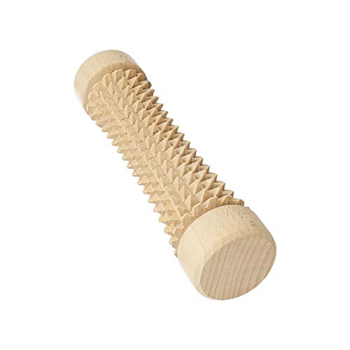 3 rollos de masaje Lantelme 4802, rodillos de madera para masaje/bienestar, para pies y cuerpo