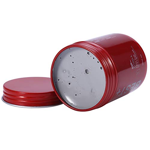 3 tipos de 100 ml profesional de larga duración de pelo mullido acabado cera herramientas de diseño para hombres(gris)