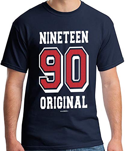 30th Birthday Gifts 30 cumpleaños Hombre Original 1990 Camiseta