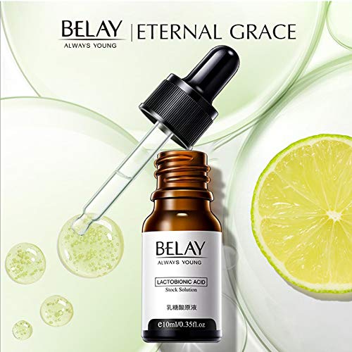 3/4 pcs Zero Pore Instant Perfection Serum Solución Madre de ácido lactobiónico para Mejorar los poros agrandados, Regular el Equilibrio de Agua y Aceite de la Piel 10 ml (4)