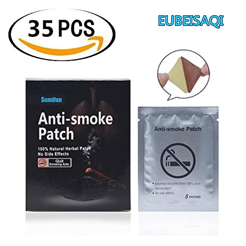 35PCS Parche antihumo para dejar de fumar Parche Anti-Humo de Ingrediente natural Dejar de Fumar Parches Ingrediente natural Dejar de fumar Menos dolor