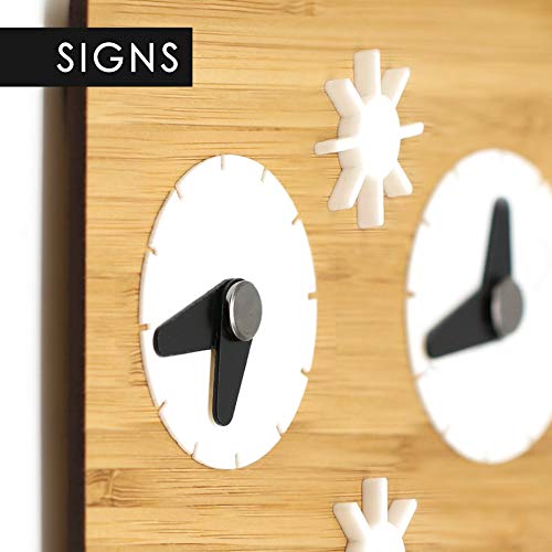 3DP Signs - Design para Personalizar - Cartel Horario de Apertura Ajustable - Polygonal OH04 - Placa Horario para Tiendas, Cartel horario Comercio, Placa horario Comercial, Cartel horario Negocio