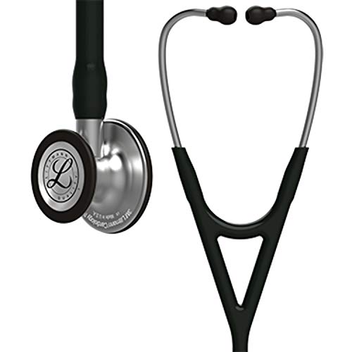 3M Estetoscopio Littmann Cardiology IV, Color Negro, 69 cm, 6152