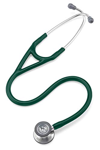 3M Estetoscopio Littmann Cardiology IV, Color Verde Cazador,69 cm, 6155