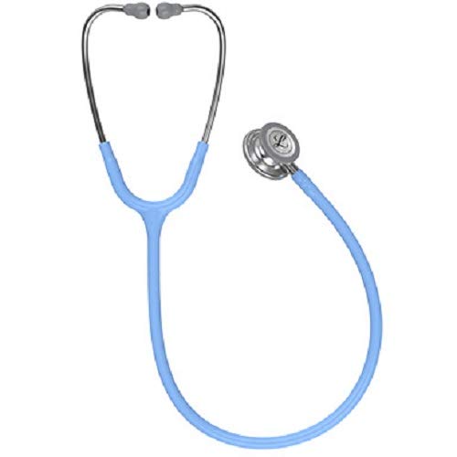 3M Littmann Classic III - Fonendoscopio, Acero inoxidable, Azul cielo, 69 cm