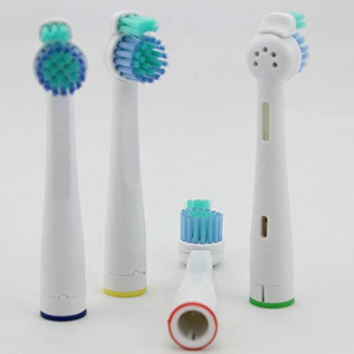 4 cabezales de repuesto para cepillo de dientes eléctrico Philips Sonicare Sensiflex HX2014 / HX1600 / HX2012 (4)
