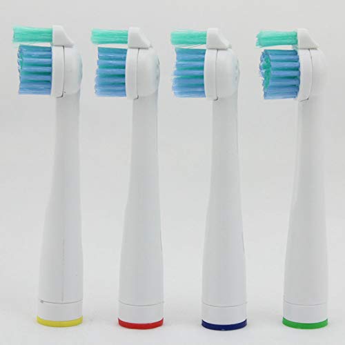 4 cabezales de repuesto para cepillo de dientes eléctrico Philips Sonicare Sensiflex HX2014 / HX1600 / HX2012 (4)