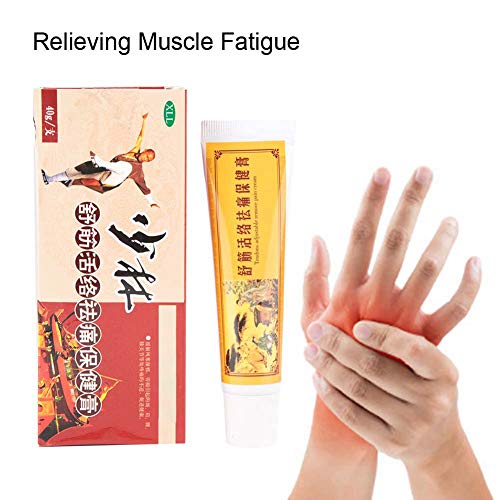 40g Crema para aliviar el dolor, Pomada en crema analgésica de hierbas medicinales chinas para el dolor articular Dolor muscular posterior Reumatoide