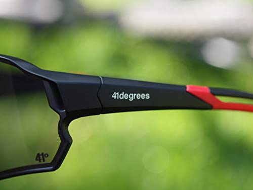 41degrees. Gafas de Sol Fotocromáticas con 2 Lentes Intercambiables. 2 en 1 Gafas de Ciclismo Polarizadas UV400 para Running, Esquí. Máscara Unisex Modelo Tramuntana
