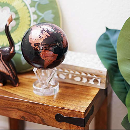 4.5" Copper and Black Earth MOVA Globe