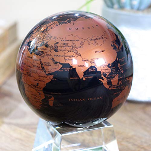 4.5" Copper and Black Earth MOVA Globe