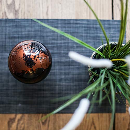 4.5" Copper and Black Earth MOVA Globe