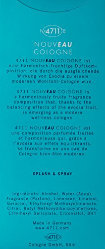 4711 Nouveau Cologne agua de colonia Vaporizador 150 ml