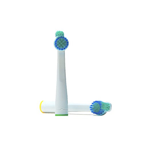 4pcs cepillo de dientes eléctrico (1 x 4) hofoo® Cabezales de repuesto para cepillos eléctricos Philips SoniCare SensiFlex. HX2014 Totalmente Compatible con los siguientes modelos: todos los modelos Sensiflex de Philips