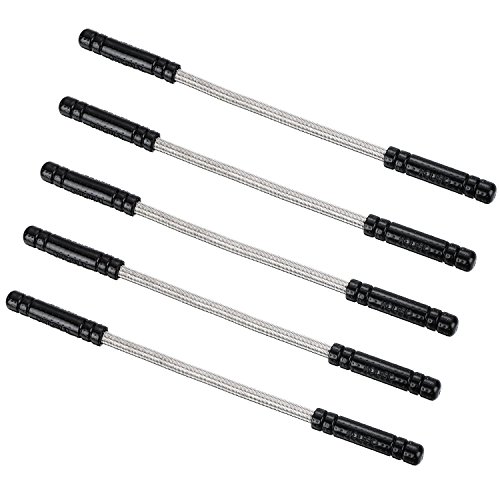 5 Piezas Depilador Facial Depilación de Cara Herramienta de Belleza de Depilación con Hilo para Mujeres, Acero Inoxidable