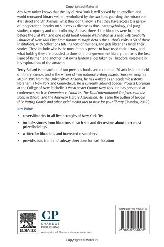 50 Specialty Libraries of New York City: From Botany to Magic