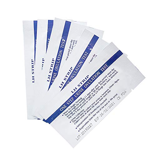 50 x 25mIU/ml Test Ovulacion Ultrasensibles PT500 Pruebas de Ovulacion y Embarazo Dragoskandia