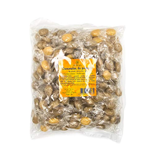 500 g - Caramelos de Propoleo Sin gluten y Sin azucar. Elaborado con propolis puro finamente troceado. Recomendado para el mal aliento, el aparato bucal y la garganta.