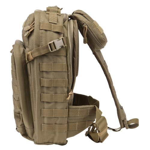 5.11 Tactical Rush 10 Mobile Operation Attachment Bag - 56964-328-Sandstone-1 SZ-, 1 Size, Arena