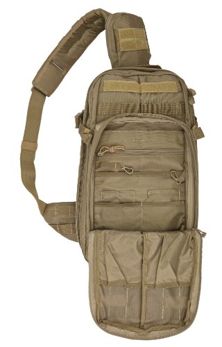 5.11 Tactical Rush 10 Mobile Operation Attachment Bag - 56964-328-Sandstone-1 SZ-, 1 Size, Arena