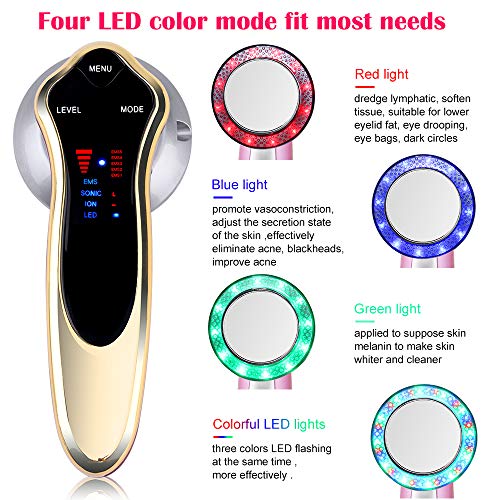 6 en 1 cuerpo portátil ultrasónico que adelgaza la máquina gorda del retiro, la fototerapia y el iones funciones la máquina del masaje de la pérdida de peso de la belleza