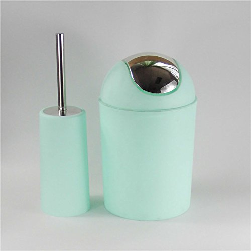 6 piezas de accesorios de baño, juego de baño, dispensador de jabón, decoración para baño