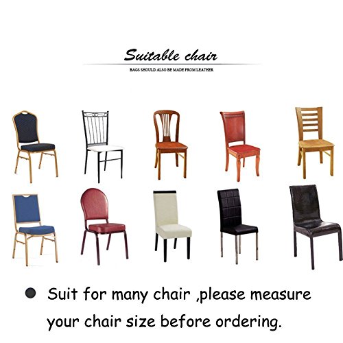 6 x Comedor Spandex Taburete Silla De Cafe Cubierta De Funda De Poliester (B)