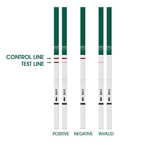 60 x 25mIU/ml Test de Embarazo Pruebas de Embarazo Ultrasensible PT600 Dragoskandia