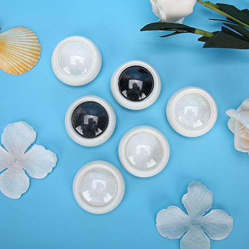 6pcs Starlight Nail Powder, Cromo Madreperla Polvo Brillo de uñas Pigmento Arco iris Color neón Manicura de larga duración Consejos para decoración de uñas Polvo de esmalte de gel para decoración, Bri