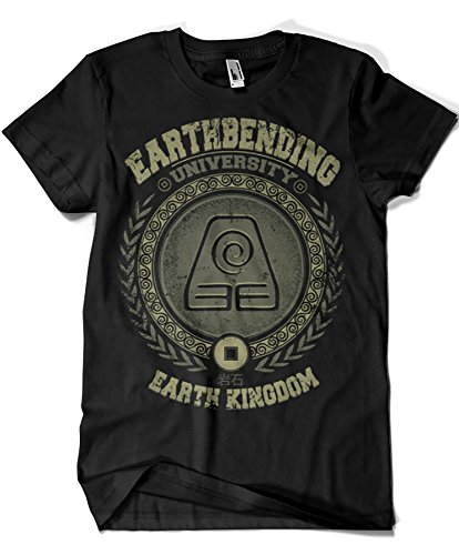 764-Camiseta Earthbending University (Typhoonic)