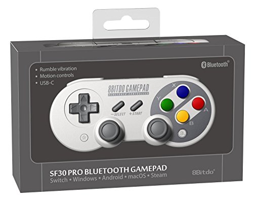 8Bitdo SF30 Pro Controlador de juego retro inalámbrico