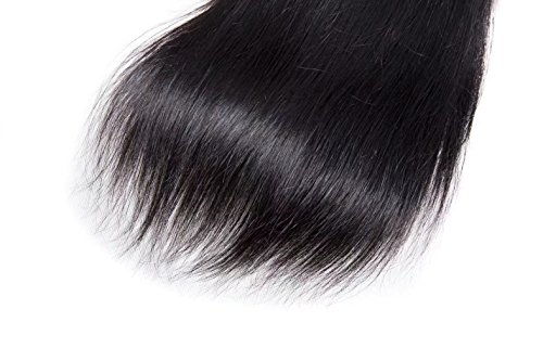 9?un grado brasile?o Virgen Pelo Liso Onda Remy pelo 3?Bundles Remy Cabello humano Weaves Natural negro