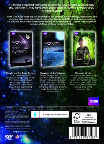 A Collection of Wonders Box Set (Wonders of the Solar System / Wonders of the Universe / Wonders of Life) [Reino Unido] [DVD]