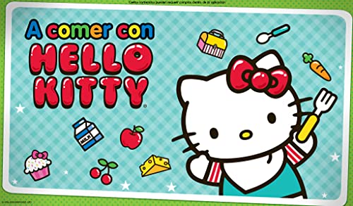 A comer con Hello Kitty