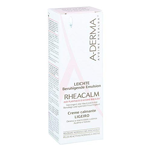 A-Derma RHEACALM - Crema calmante ligera, 40 ml