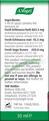 A. Vogel (previously Bioforce) Echinaforce Sore Throat Spray 30ml