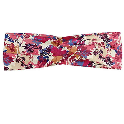 ABAKUHAUS Diadame Invierno, Banda Elástica y Suave para Mujer para Deportes y Uso Diario El tiempo frío en invierno Nochevieja tradicional de vacaciones de Navidad Estrellas, Bebé azul del blanco gris