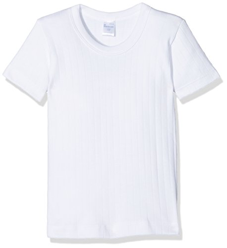 Abanderado Camiseta m/c niño algodon inv, Blanco (Tamaño del fabricante:08)