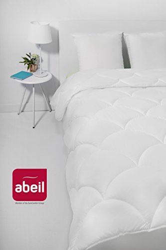 Abeil Edredón "dulzura infinita" Poliéster Blanco 400g/m², Cama 180 - 240 x 260 cm