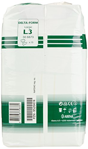 ABENA Delta Form L3 - Pañales para adultos (talla L)