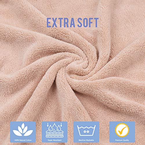 ABirdon Toalla Bebe de Baño con Capucha, 115x70 cm Suave Absorbente Capa Toalla de Baño para Bebé Infantil Niños y Niñas