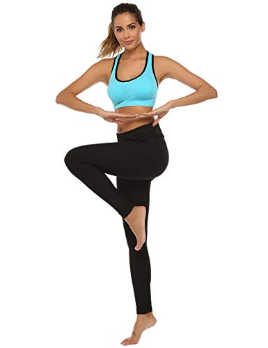 Abollria Sujetador Deportivo para Mujeres, cómodos Suave y Almohadillas Extraíbles,Bra Deporte sin Costuras para Yoga/Fitness/Run/Ejercicio