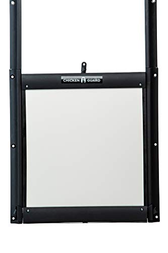 Abridor automático de puertas ChickenGuard® Extreme para gallinero apertura y cierre por horario ou sensor de luz más puerta autobloqueante de aluminio, puerta Pop Hole resistente a los depredadores