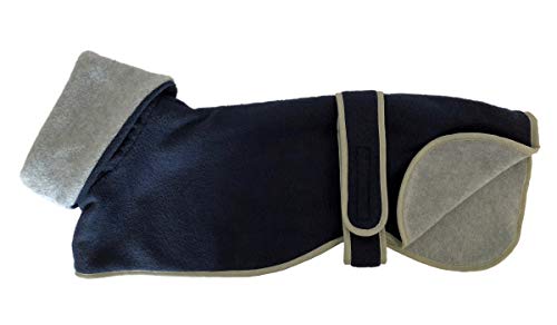 Abrigo de Cosipet para perro de caza, color azul - gris