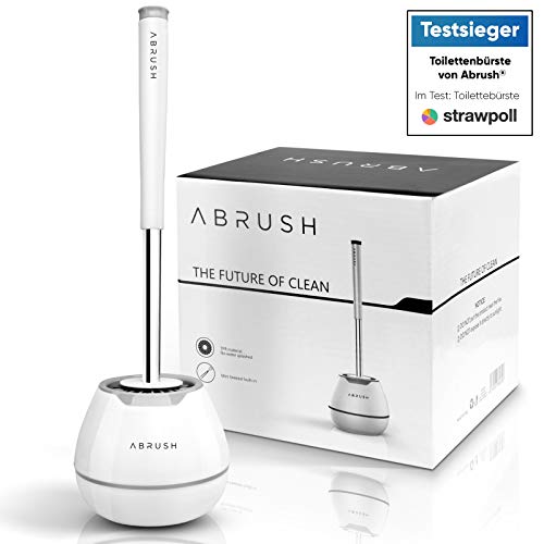 Abrush El Original - escobilla de baño de alta calidad hecha de silicona - escobillero baño - escobilla wc - accesorio baño