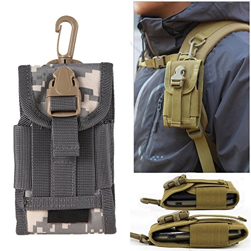 Accesorio Chinatera para hombres. Estuche multifuncional, para llaves o teléfono móvil, hombre, ACU Camo, Tamaño libre
