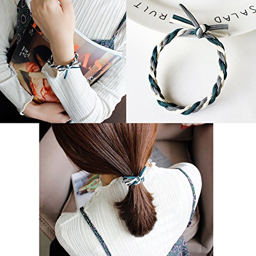 Accesorios de Peinado, Vibury Set de Diseño de Cabello Herramientas Accesorios Gomas moño de pelo para Niñas Mujeres con pelo DIY