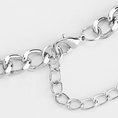 Accesorios de ropa destacados Modelos bastante de modo más marcado de la cadena de aleación de punk colgante collar de diamantes M hip hop tendencia de la moda de otoño e invierno Más estilo